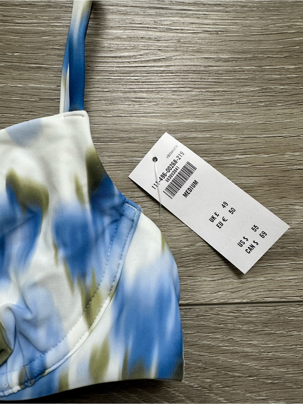 Abercrombie Bathing Suit Set Top Medium Bottoms Small - Picture 3 of 3